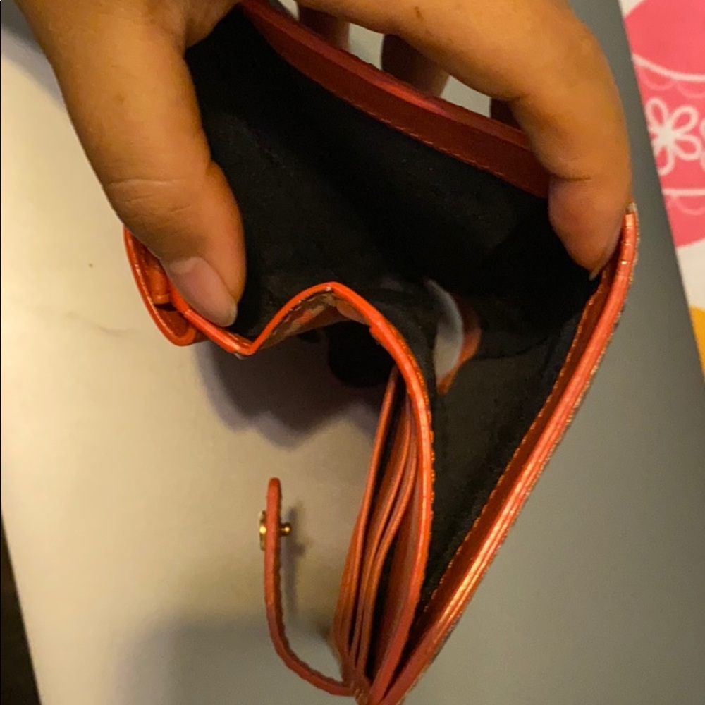 Burberry -Folding Wallet-Orange - Small - Picture 5 of 7